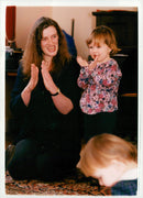 Music class leader, Ingrid Roberts and Gabrielle Farrar. - Vintage Photograph
