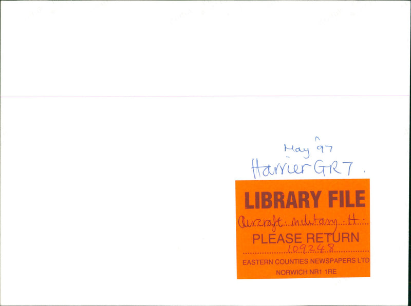 Aircraft Military - Vintage Photograph