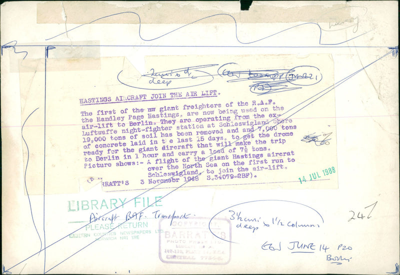 Aircraft Military - Vintage Photograph