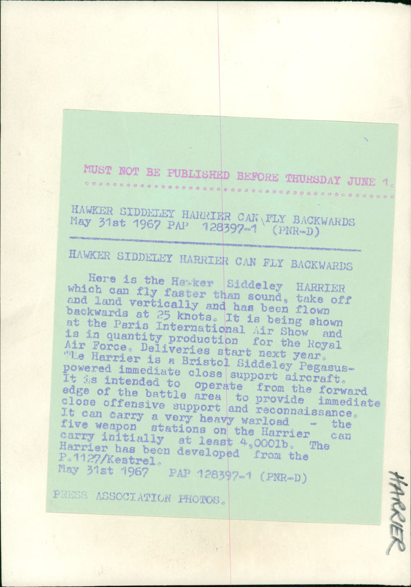 Aircraft Military - Vintage Photograph