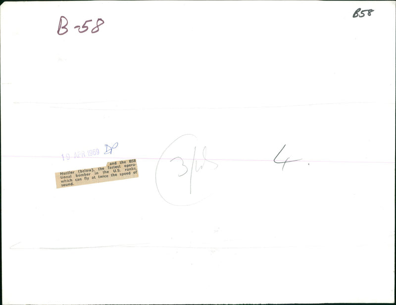 Aircraft Military - Vintage Photograph