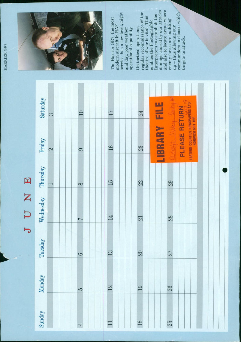 Aircraft Military - Vintage Photograph