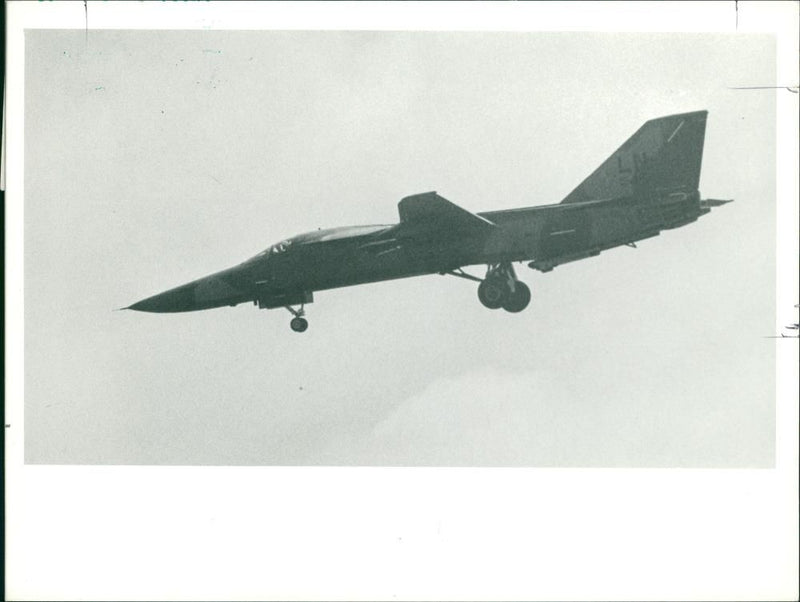 Aircraft: Military - F-111 - Vintage Photograph