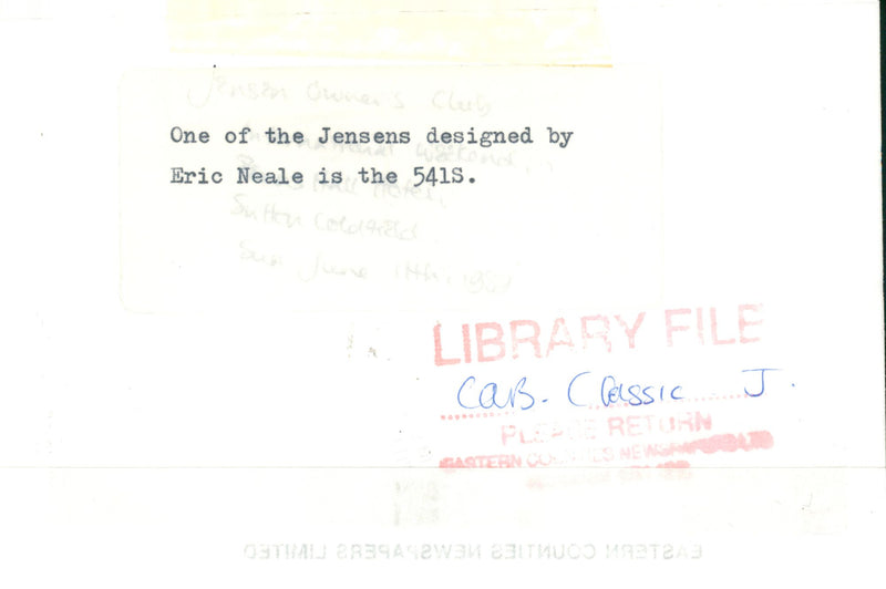 Cars - Vintage Photograph