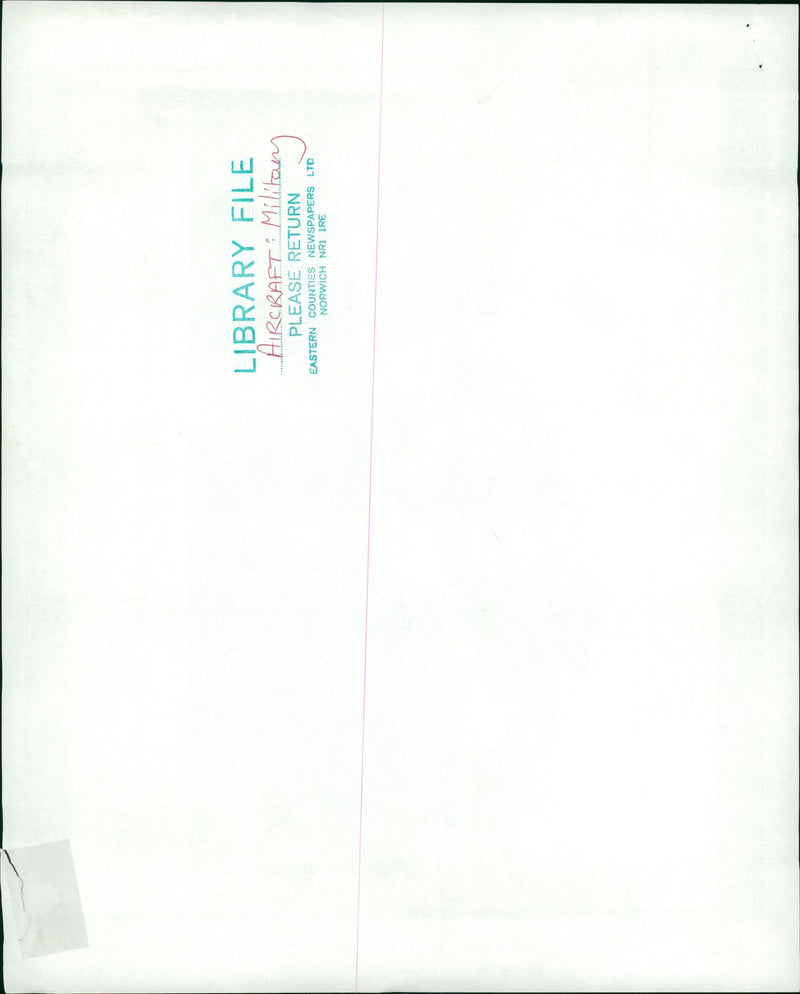 Aircraft: Military - United States Navy F-14 jet fighter - Vintage Photograph