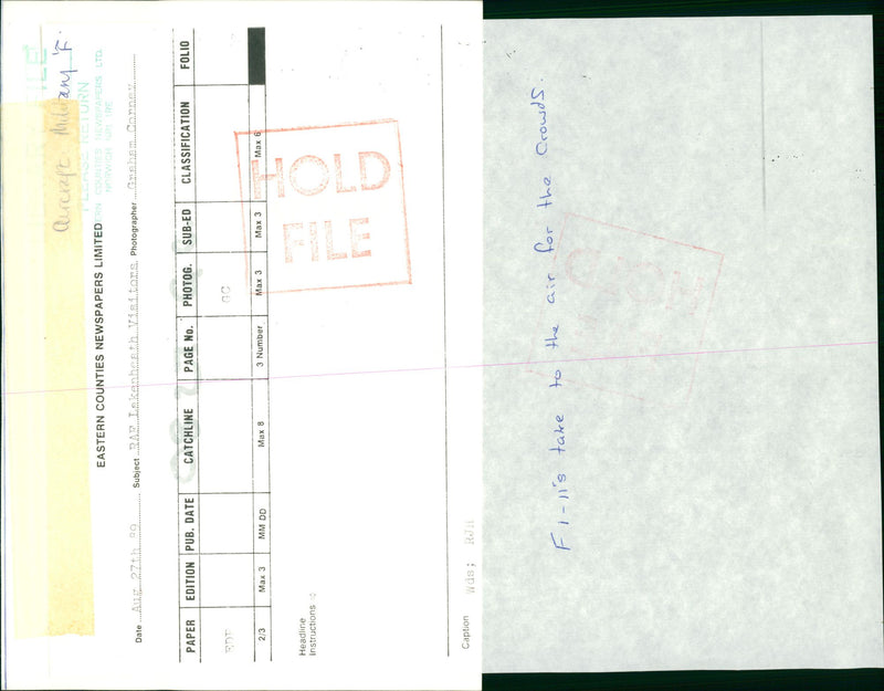 Aircraft: Military - F1-11 - Vintage Photograph