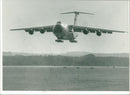 Lockheed C-5 Galaxy at RAF Mildenhall - Vintage Photograph