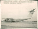 USAF Lockheed C-5A Galaxy at RAF Lekenheath - Vintage Photograph