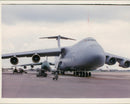 Lockheed C-5 Galaxy at Mildenhall - Vintage Photograph