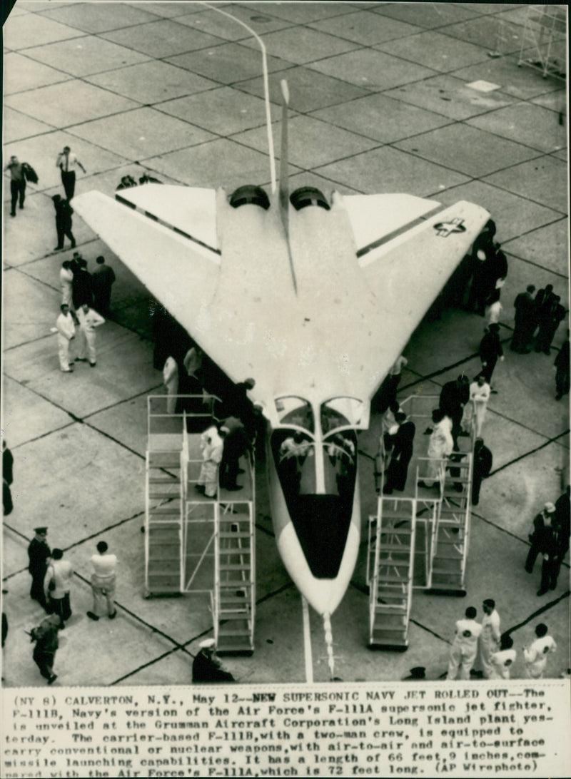 General Dynamics–Grumman F-111B - Vintage Photograph