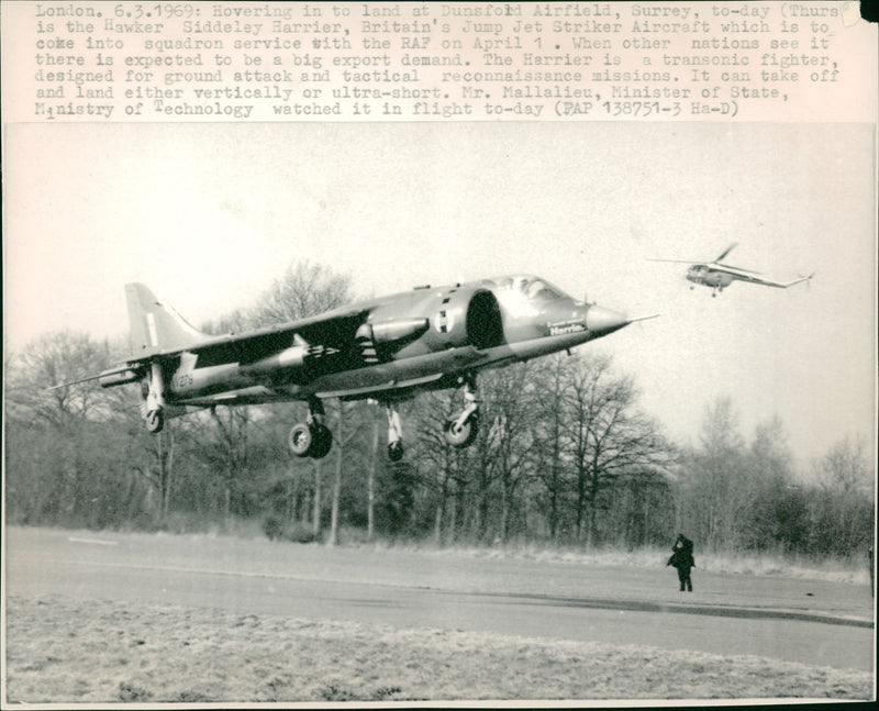 Aircraft Military - Vintage Photograph