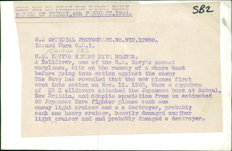 Aircraft Military - Vintage Photograph