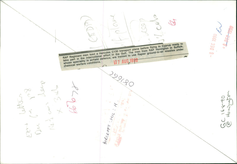 Aircraft Military - Vintage Photograph