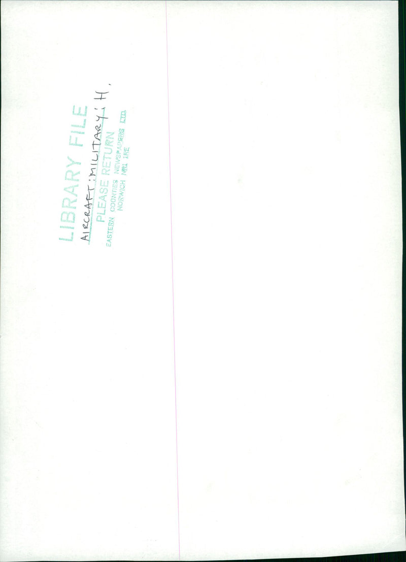 Aircraft Military - Vintage Photograph