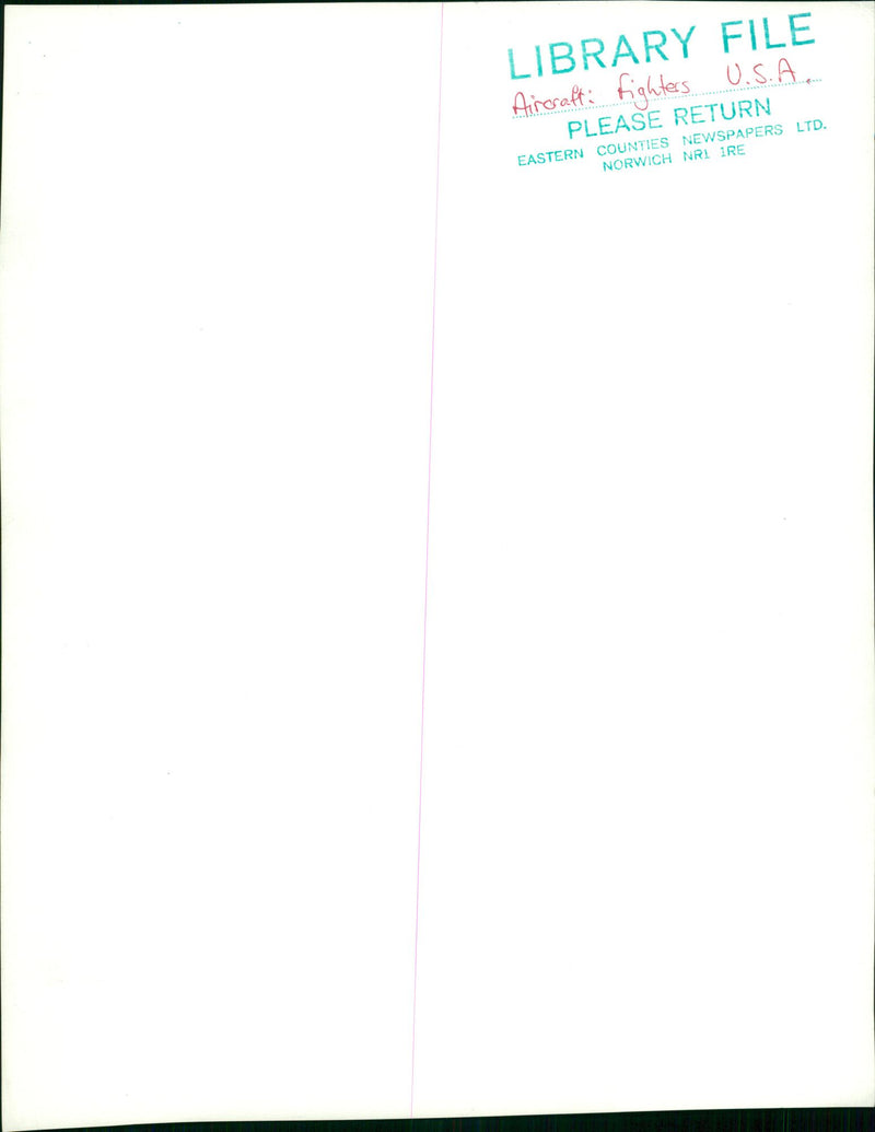 Aircraft Military - Vintage Photograph