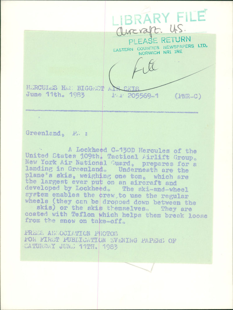 Aircraft Military - Vintage Photograph