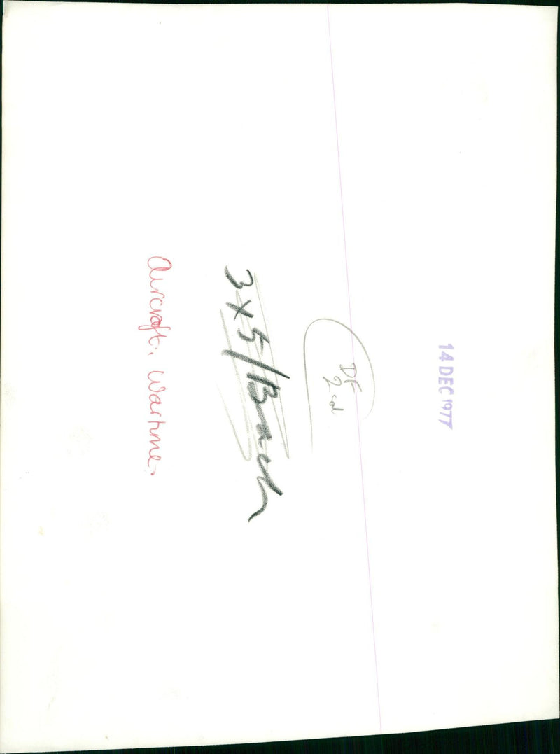 Aircraft Military - Vintage Photograph