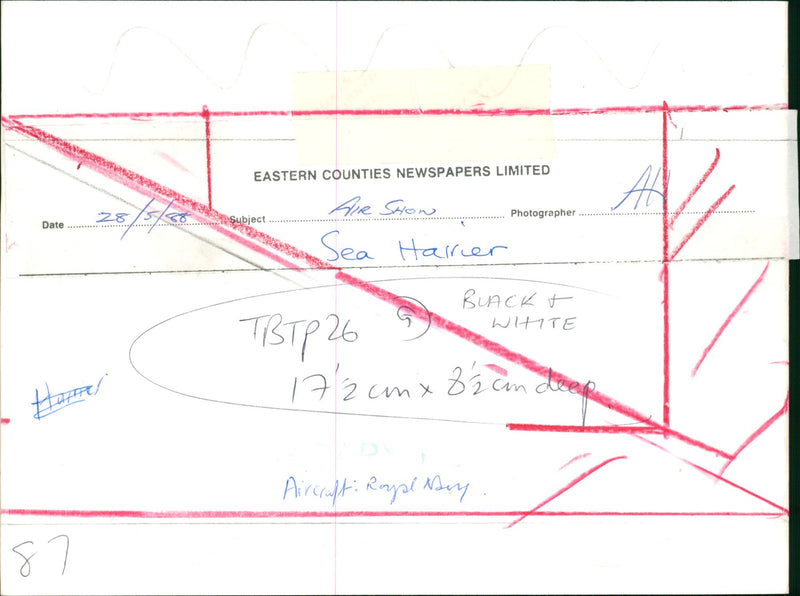 Aircraft Military - Vintage Photograph