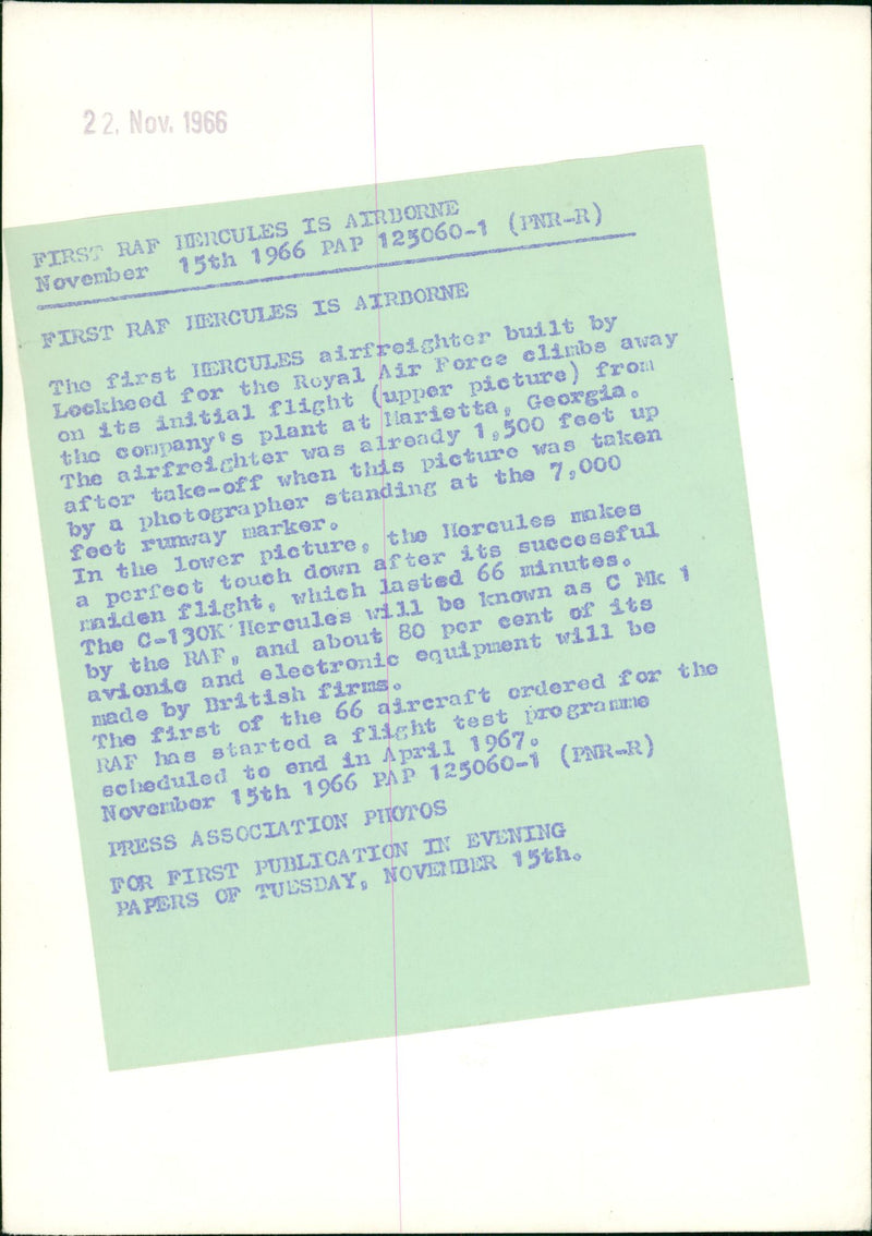 Aircraft Military - Vintage Photograph