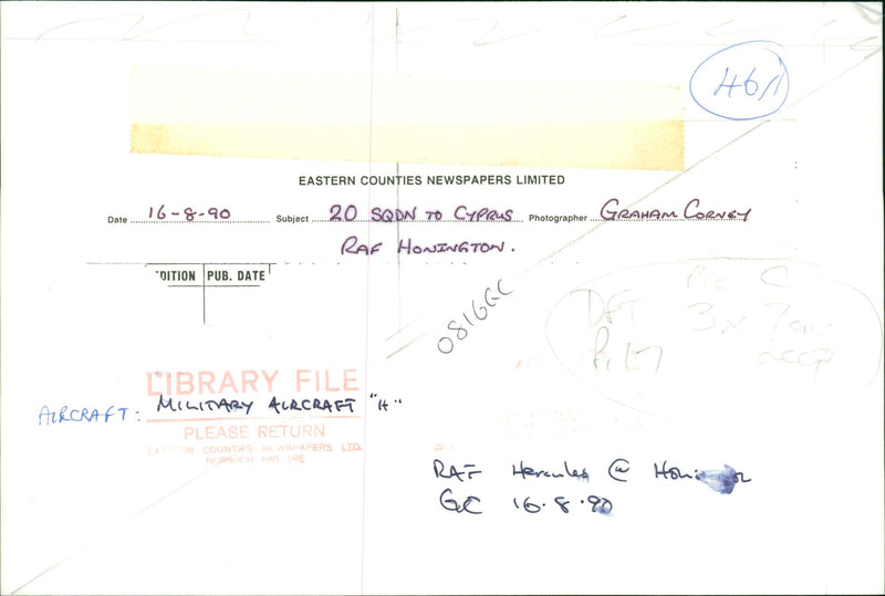 Aircraft Military - Vintage Photograph