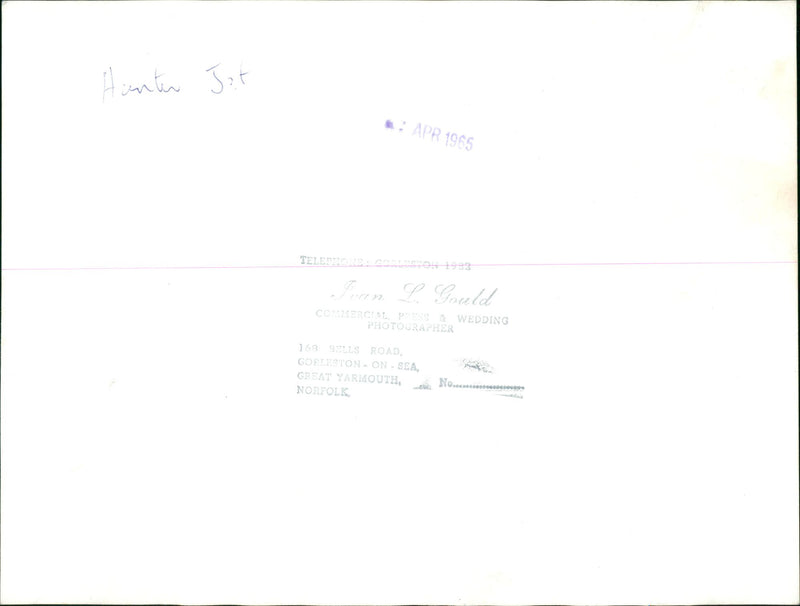 Aircraft Military - Vintage Photograph