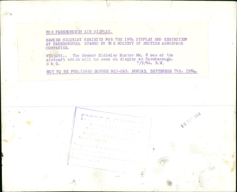 Aircraft Military - Vintage Photograph