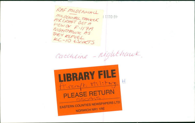 Aircraft Military - Vintage Photograph