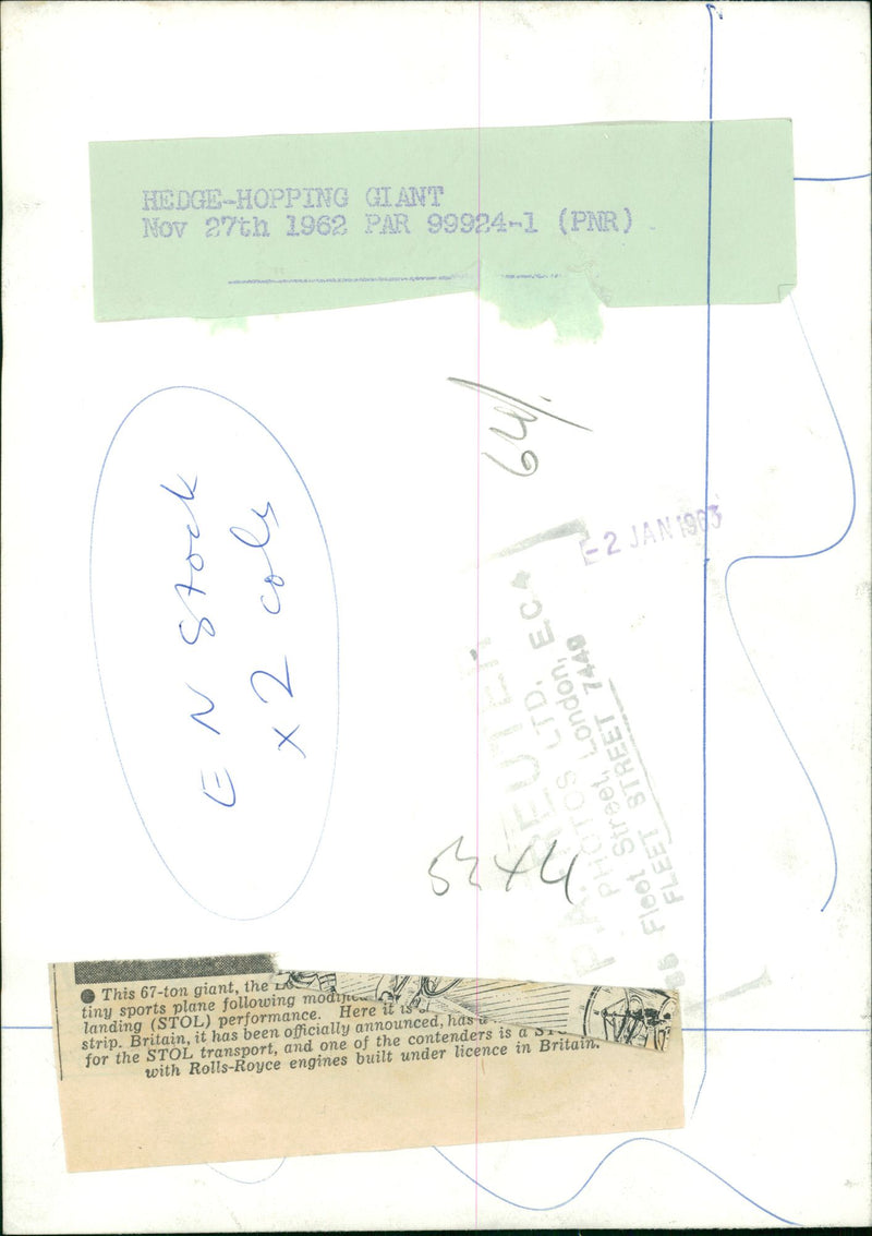 Aircraft Military - Vintage Photograph