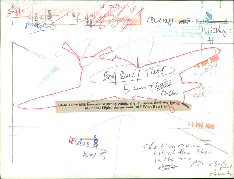 Aircraft Military - Vintage Photograph