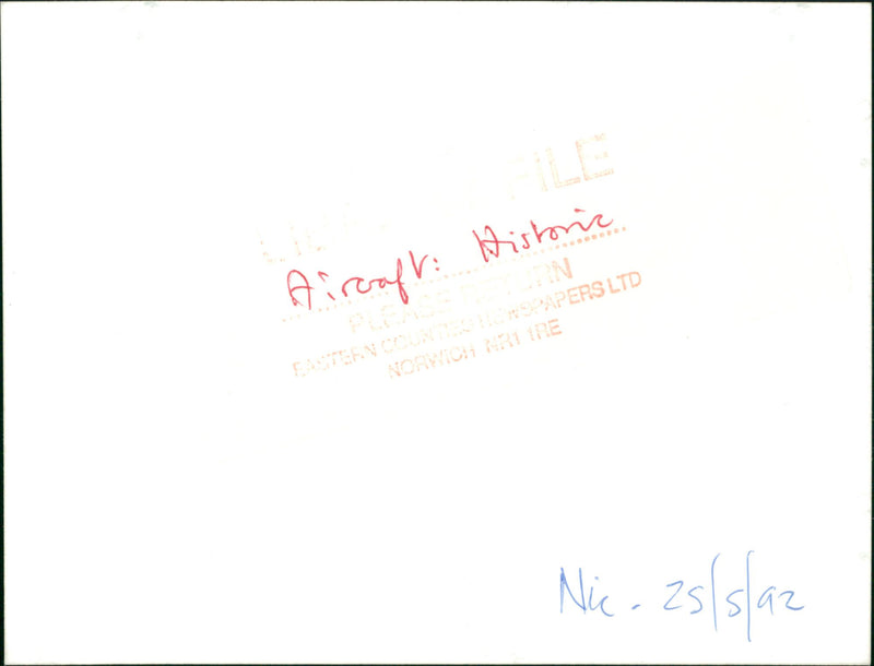 Aircraft - Vintage Photograph