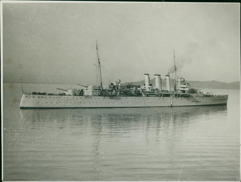 Military Cruiser S-Z - Vintage Photograph