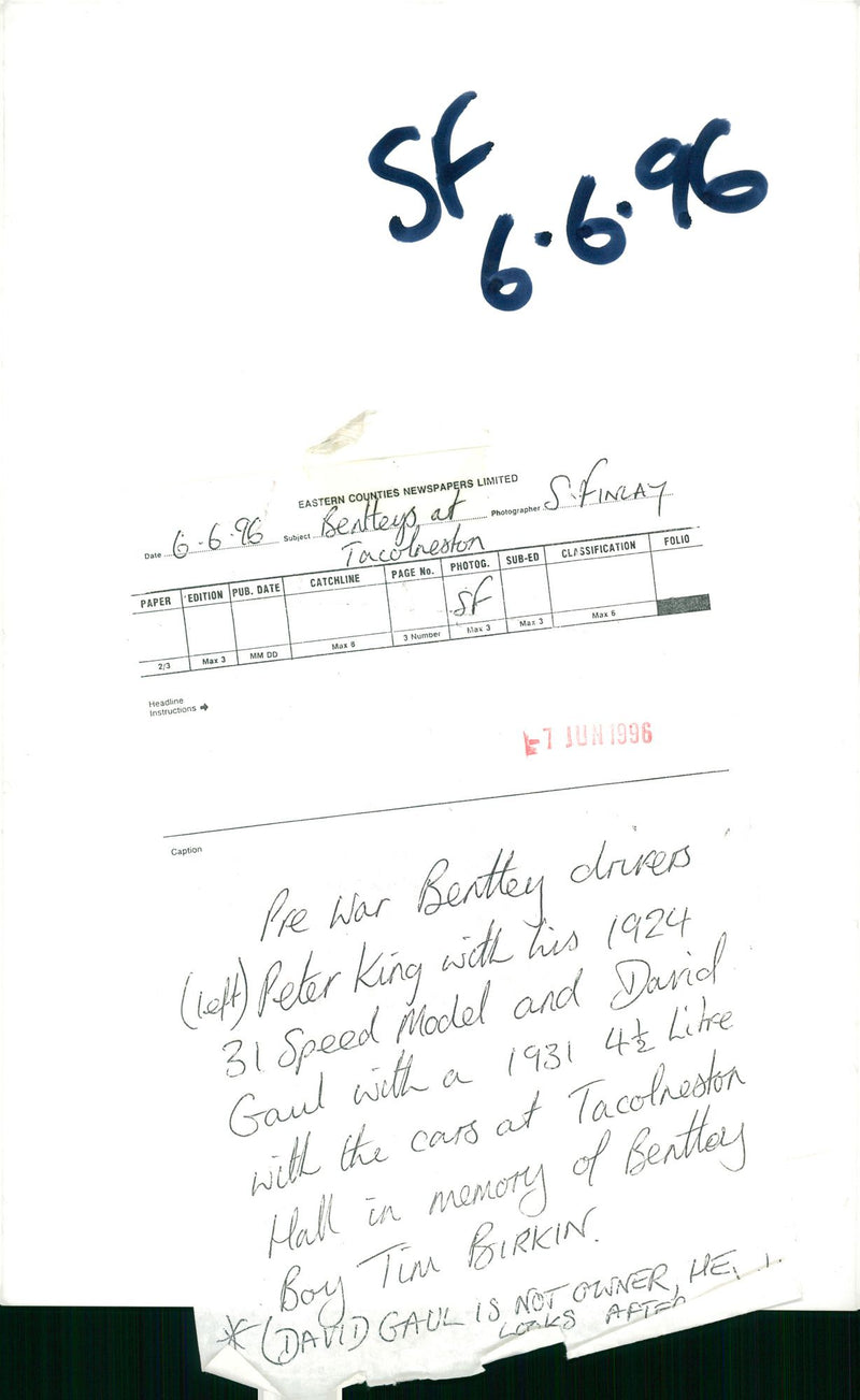 Cars: Classic/Veteran/Vintage - Vintage Photograph