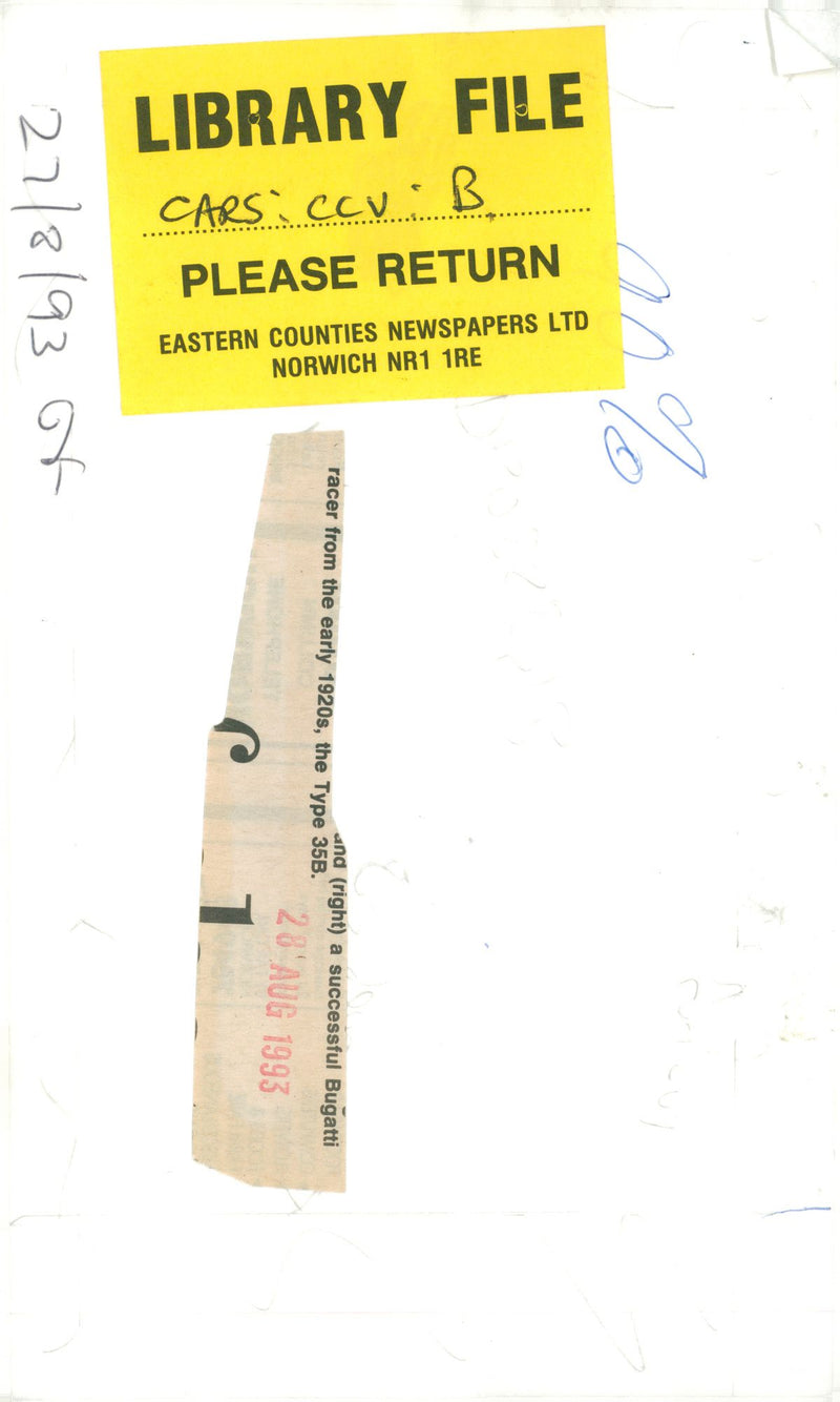 Cars: Classic/Veteran/Vintage - Vintage Photograph