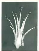 Aircraft aerobatics team oulton broad air show. - Vintage Photograph