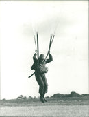 Hang Gliding & Parachuting - Vintage Photograph