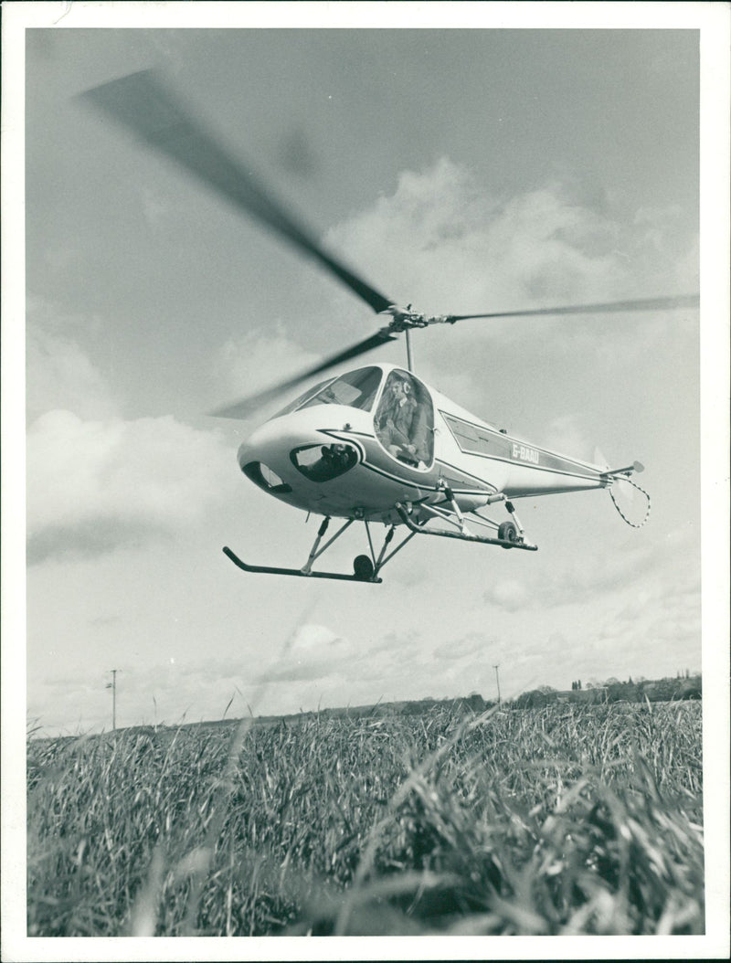 Helicopters: Civil - Vintage Photograph