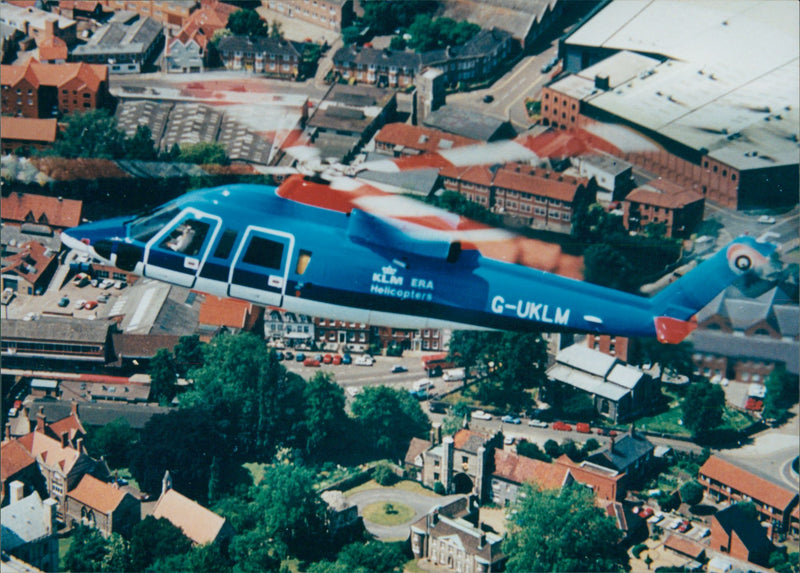 Helicopters: Civil - Vintage Photograph