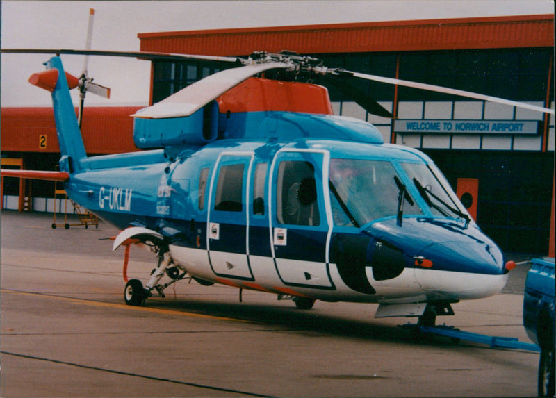 Helicopters: Civil - Vintage Photograph