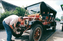 Cars: Steam: Twelve-seater Stanley - Vintage Photograph
