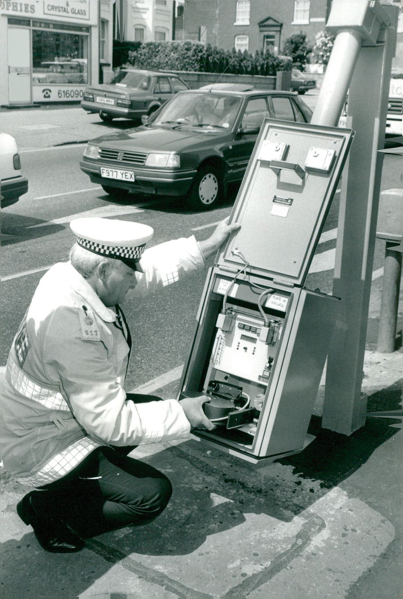 Cars: Traffic Camera - Vintage Photograph