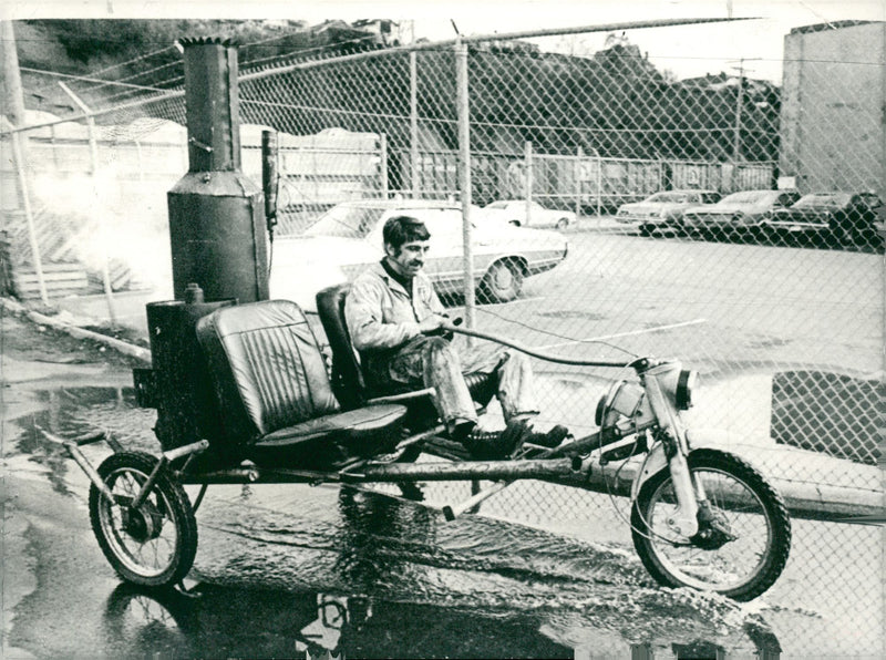 Cars: Steam: Dan Martin - Vintage Photograph