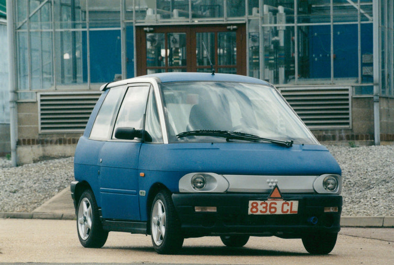 Cars: Electric: Citybee - Vintage Photograph