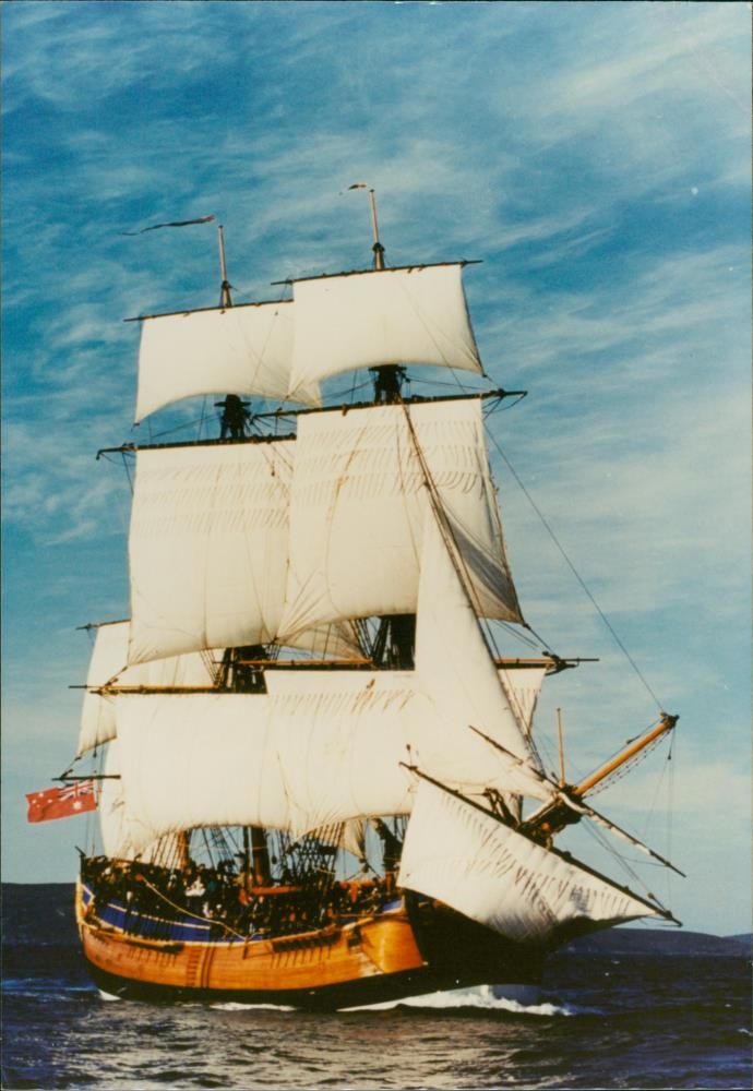 Shipping : The Endeavour - Vintage Photograph