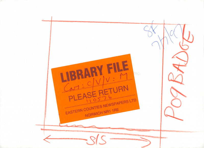 The picture of MG cars. - Vintage Photograph