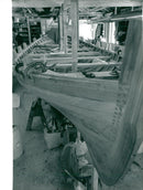 HMS Victory cutter - Vintage Photograph