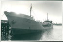 Tanker Audacity at Bentinck Dock - Vintage Photograph