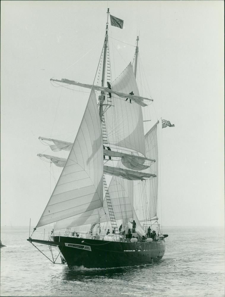 Photograph of the  Young Endeavour. - Vintage Photograph