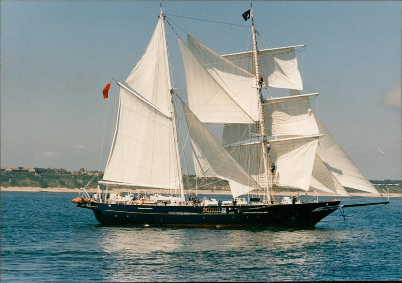 Photograph of the Young Endeavour. - Vintage Photograph