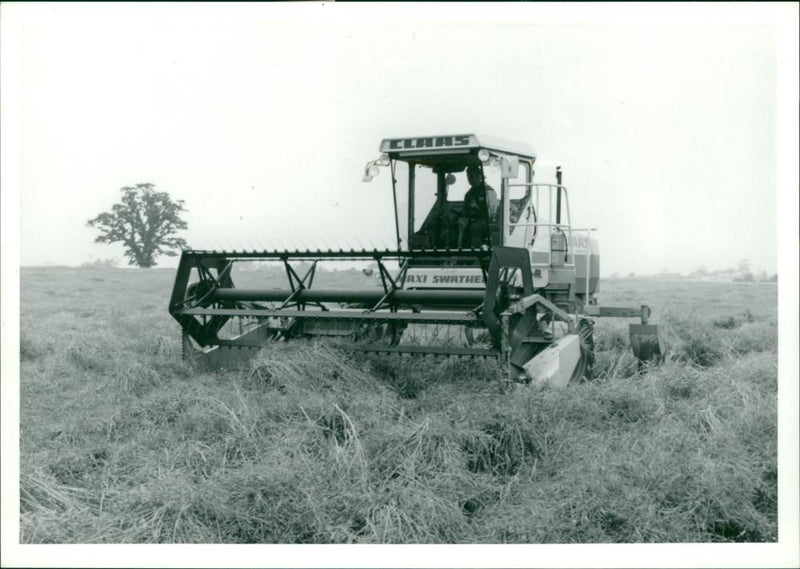 Claas Maxi Swather Machine - Vintage Photograph