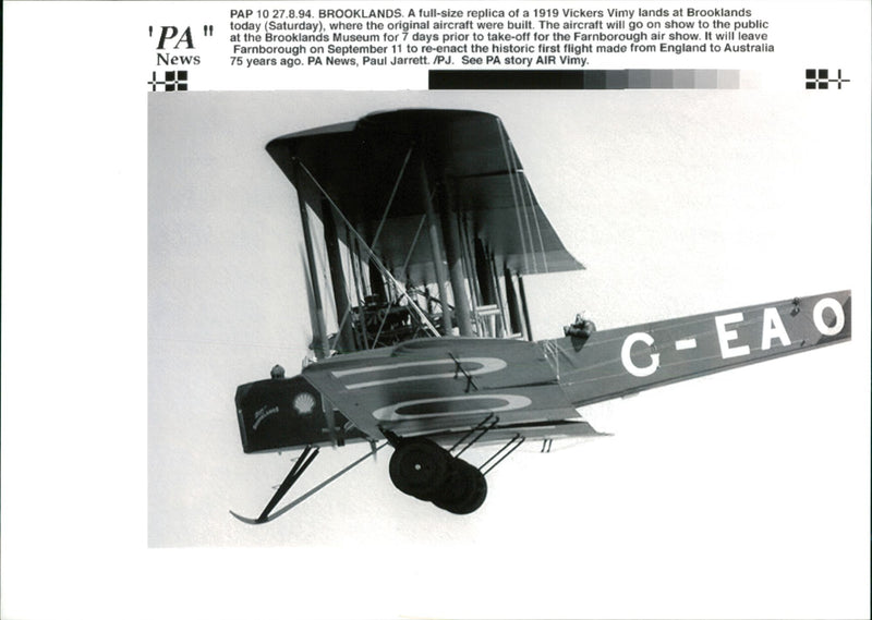 Aircraft - Vintage Photograph